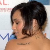 Zoe Kravitz's Arabic tattoo