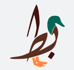 Arabic "duck" pictogram